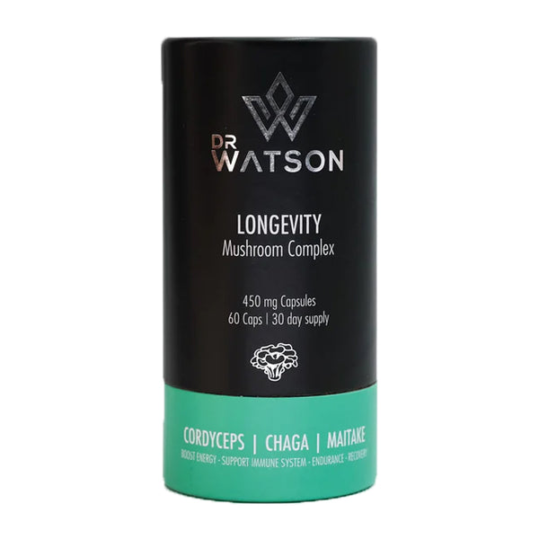Dr Watson Longevity Vegan Mushroom Complex