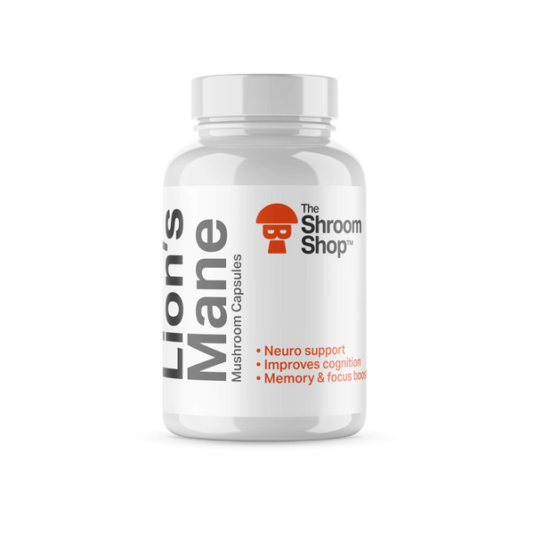 The Shroom Shop Mushroom Capsules 500mg 90caps