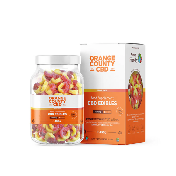 Orange County CBD Fizzy Peach Rings
