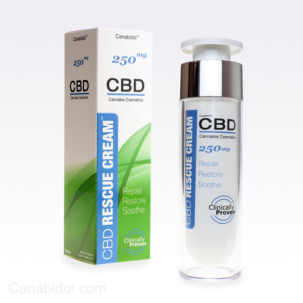 Canabidol CBD Rescue Cream (50ml 250/500mg)