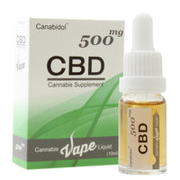 Canabidol CBD Vape Liquid 500mg 10ml - Vapor Shop Direct CBD