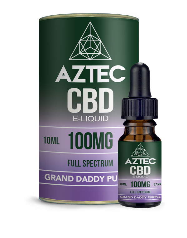 Granddaddy Purple CBD E-Liquid (10ml Up to 1000mg)