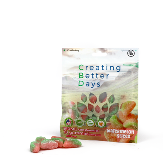 Watermelon Slices CBD Gummies (150mg)