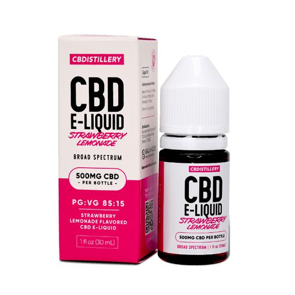 Strawberry Lemonade CBD E-Liquid Broad Spectrum 30ml 500mg