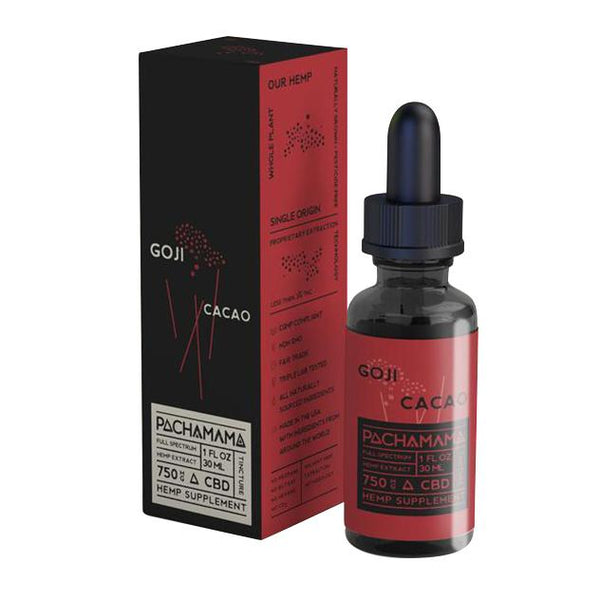 Tincture CBD Goji Cacao (750mg 30ml)