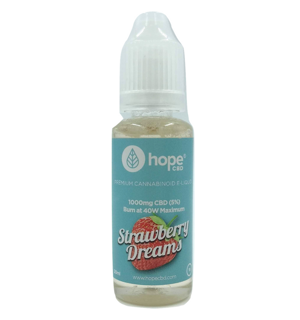 Strawberry Dreams CBD E-Liquid (1000mg 20ml)