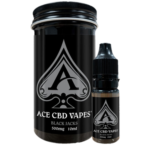 Black Jack CBD E-Liquid (10ml Up to 500mg)