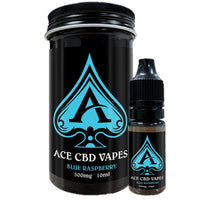 Blue Raspberry CBD E-Liquid by Ace CBD Vapes 10ml