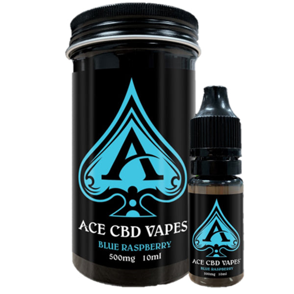 Blue Raspberry CBD E-Liquid (10ml Up to 500mg)