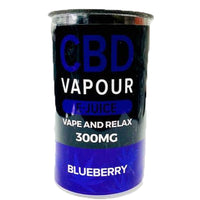 Blueberry By CBD Vapour E-Juice