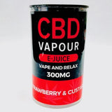 Strawberry Custard E-Juice (10ml 100mg)