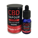 Strawberry Custard E-Juice (10ml 100mg)