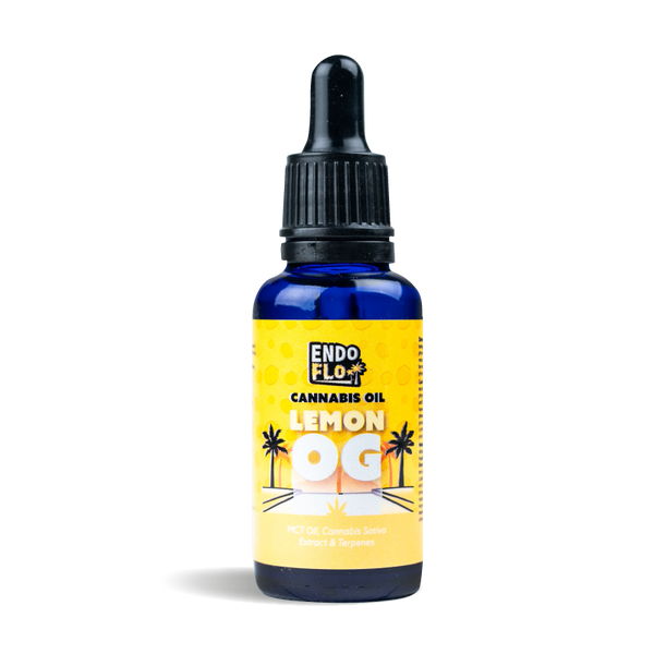 EndoFlo Cannabis Oil CBD Tinctures Lemon OG