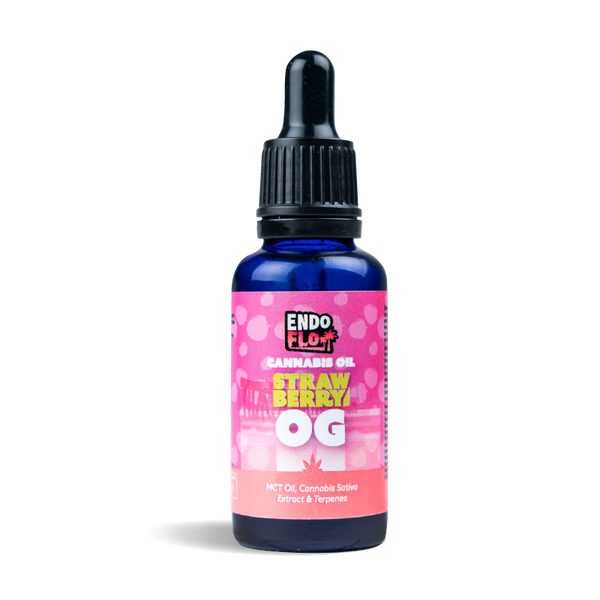 Endoflo Cannabis Oil Tinctures Strawberry OG
