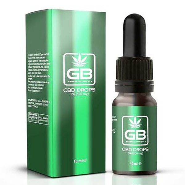 Peppermint CBD Drops 5% (500mg 10ml)