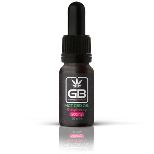 Raspberry CBD Drops 5% (500mg 10ml)