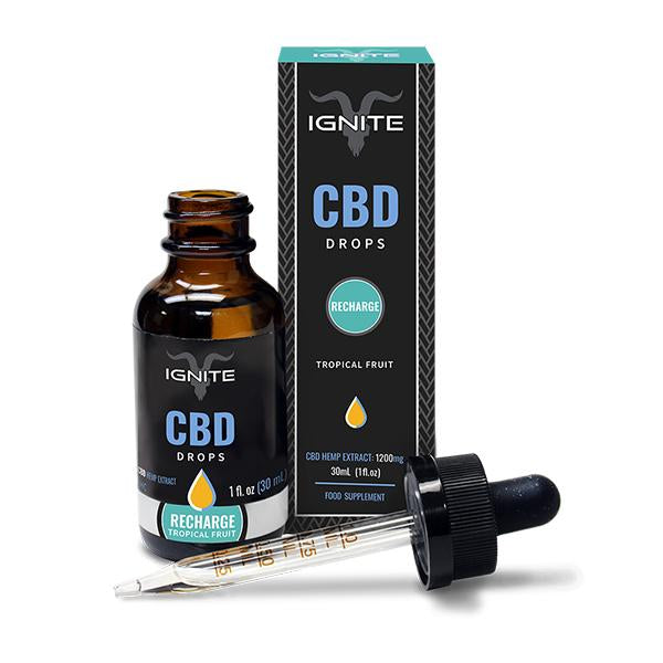 CBD Drops Recharge Tropical Fruit (30ml 1200mg)