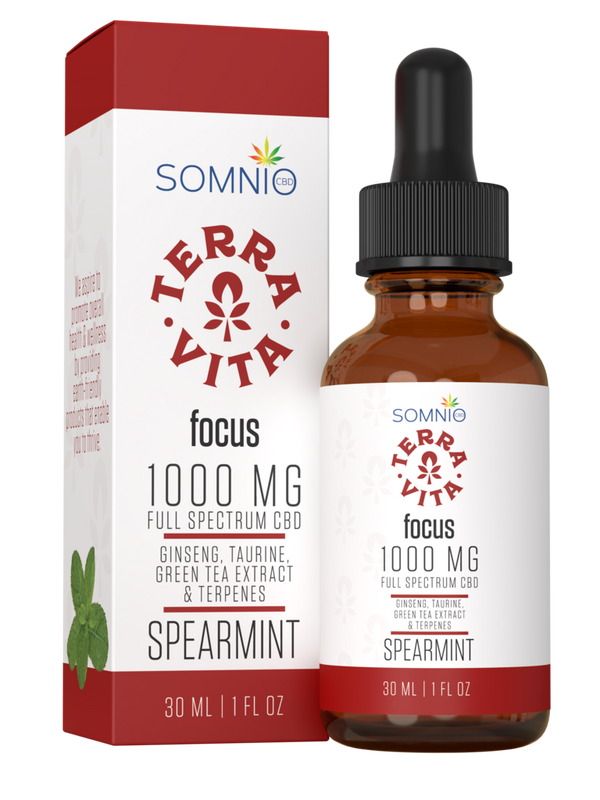 TerraVita Focus Spearmint (30ml 1000mg)
