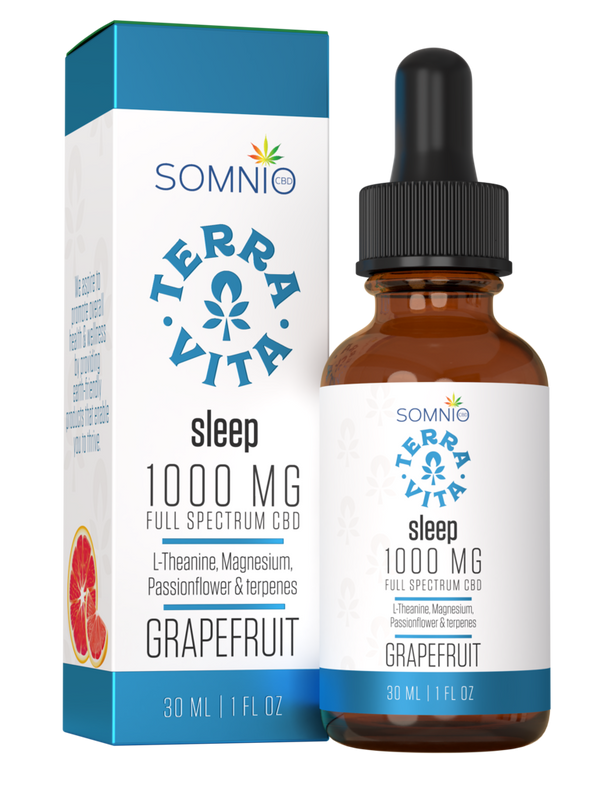 TerraVita Sleep Grapefruit (30ml 1000mg)