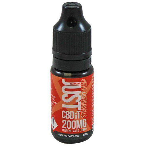 Strawberry Hemp Terpene Vape Liquid (10ml 200/300mg)