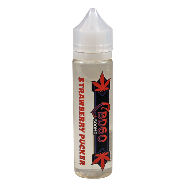 CBD60 Strawberry Pucker (50ml 500mg)