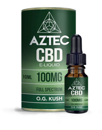 O.G. Kush CBD E-Liquid by Aztec CBD - Vapor Shop Direct CBD