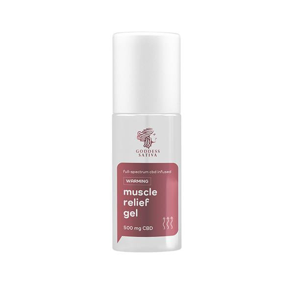 Goddess Sativa Muscle Relief Gel Warming (500mg 100ml)