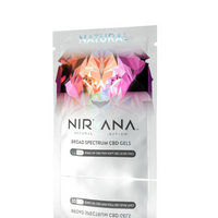 Nirvana Natural Relaxation Broad Spectrum Gels Natural 25mg 2pcs