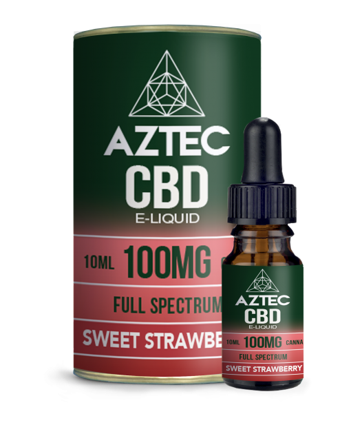 Sweet Strawberry CBD E-Liquid (10ml 300/500mg)