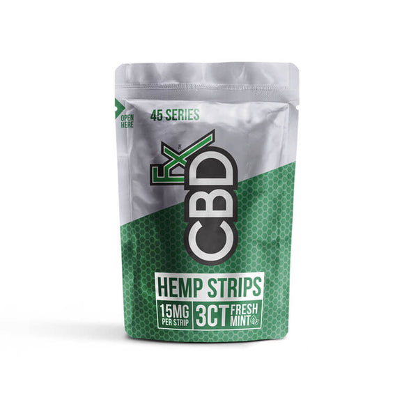 Fresh Mint Hemp Strips (Up to 25mg)