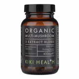 KIKI Health Organic Mushroom Extract 60 Vegetarian Capsules