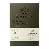 Dr Watson Manuka Honey Drops Ginger & Echinacea