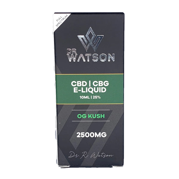 Dr Watson OG Kush Super Strength 10ml E-liquid | 2500mg & 5000mg Dr Watson OG Kush Super Strength 10ml E-liquid | 2500mg & 5000mg