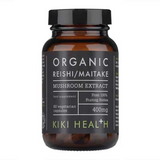 KIKI Health Organic Mushroom Extract 60 Vegetarian Capsules