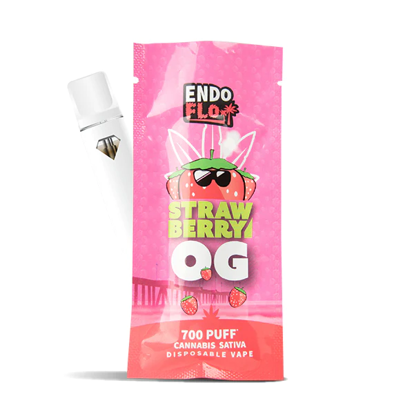 EndoFlo Strawberry OG Disposable Vape (700 Puffs)