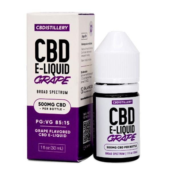 Grape CBD E-Liquid Broad Spectrum 30ml 500mg