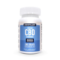 CBDistillery Vegan CBD Gummies 25ct (30mg per serving)