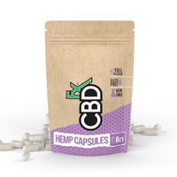 CBDFX Hemp Capsules 8cT Pouch