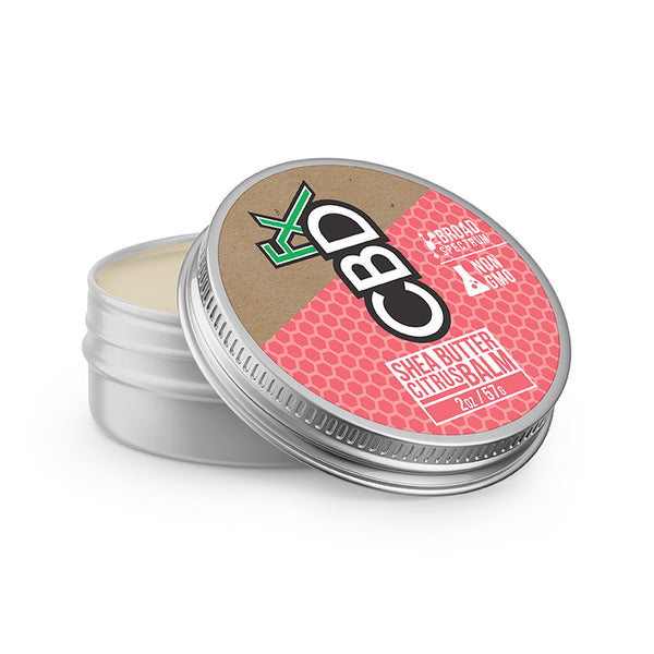 Shea Butter Citrus Balm Full Spectrum CBD (150mg 57g)