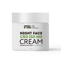Fresh Bombs CBD Night Face Cream 150mg 2 oz