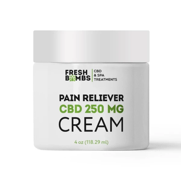 Fresh Bombs CBD Pain Reliever Cream 250mg 4oz