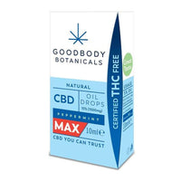 GoodBody Botanicals CBD Oil Drops Peppermint 10ml