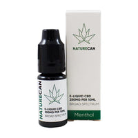 Naturecan CBD E-liquid Menthol 10ml 250mg