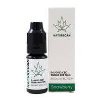 Naturecan CBD E-liquid Strawberry 10ml 250mg