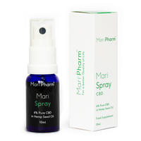 Mari Pharm Mari Spray CBD 4% Pure CBD In Speed Oil - 10ml
