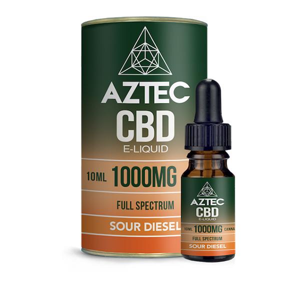 CBD Sour Diesel E-Liquid (10ml 1000mg)