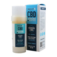 CBD Hemp Extract + Menthol Cooling Relief Stick 2.2 Oz