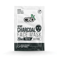 CBD +FX Face Mask 20mg / 1pc | Charcoal