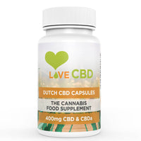 Dutch CBD Capsules by Love CBD 400mg 80 Capsules