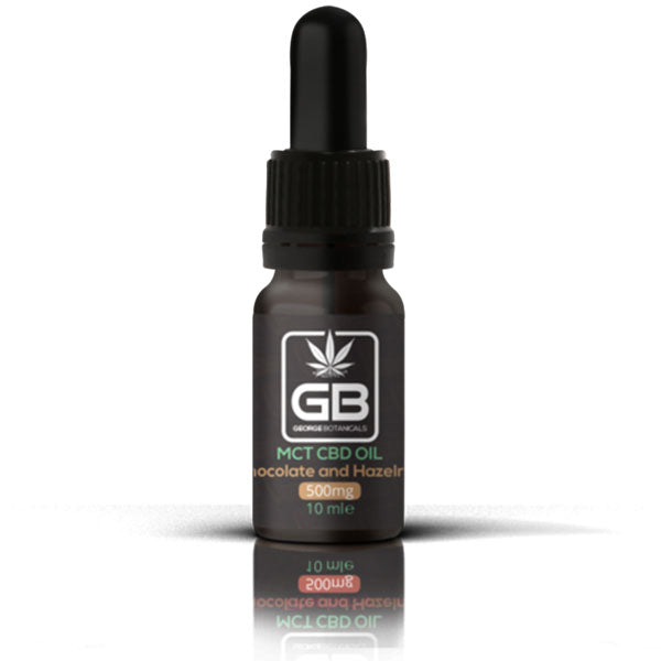 Chocolate & Hazelnut CBD Drops 5% (500mg 10ml)